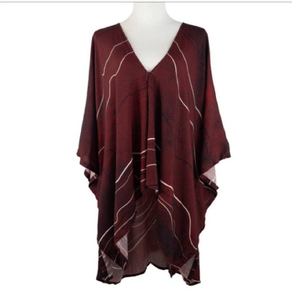 NWT Sseko Multi-way Shawl in Chianti OS